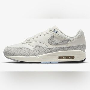 Nike Air Max 1 Safari Summit White 2023 (W) (FB5059-100) Women’s 6 Retail $120